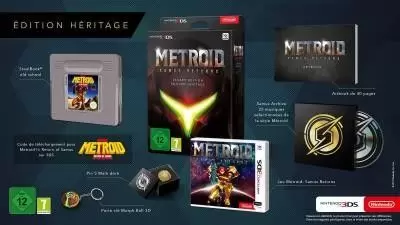 Jeux Nintendo 2DS / 3DS - Metroid Samus Returns Edition Héritage