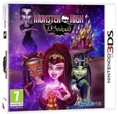 Nintendo 2DS / 3DS Games - Monster High 13 Souhaits