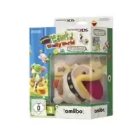 Poochy et Yoshi's Woolly World + Figurine Amiibo Poochy de laine