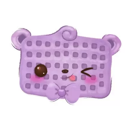 Num Noms Snackables Cereals - Blueberry Square