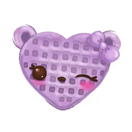 Num Noms Snackables Cereals - Heart-Berry Checkers