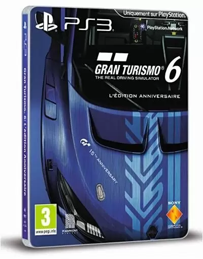 PS3 Games - Gran Turismo 6 - Anniversary Edition