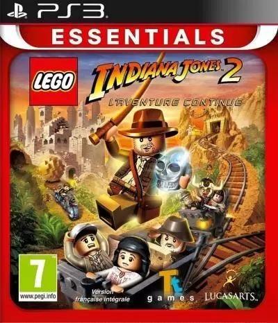 Jeux PS3 - Lego Indiana Jones 2 L\'aventure Continue - Essentials