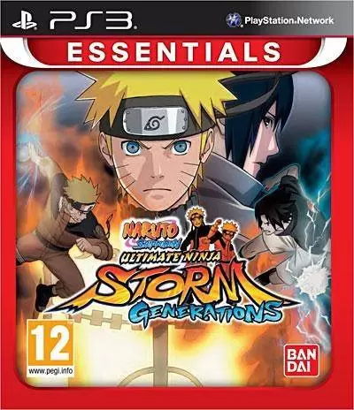 PS3 Games - Naruto Shippuden Ultimate Ninja Storm Generations - Essentials