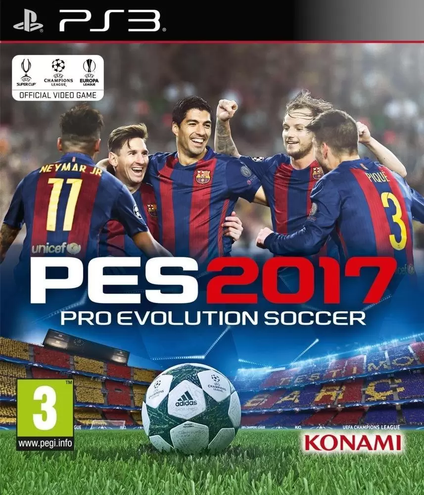 Jeux PS3 - PES 2017