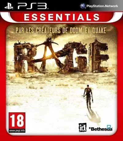 PS3 Games - Rage Essentials