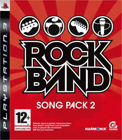 PS3 Games - Rock Band Song Pack 2