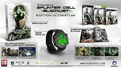 Jeux PS3 - Splinter Cell Blacklist Edition Collector Ultimatum