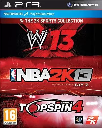 PS3 Games - Triple Pack 2K Sport