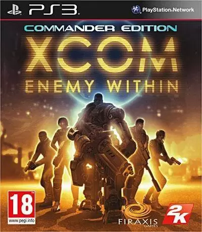 PS3 Games - XCom Enemy Within - Commander Edition 