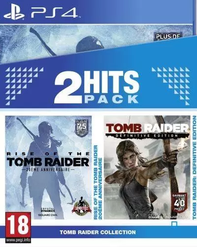 Jeux PS4 - 2 Hits Pack Tomb Raider