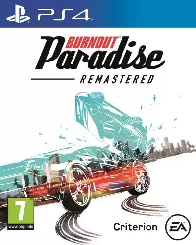 Jeux PS4 - Burnout Paradise Remastered