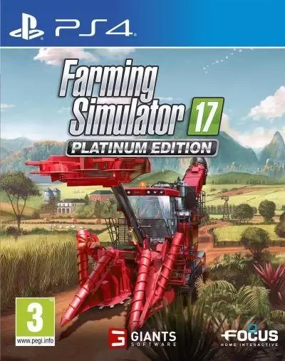 Jeux PS4 - Farming Simulator 17 Edition Platinum