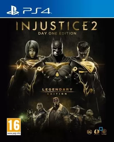 Jeux PS4 - Injustice 2 Legendary Edition Day One