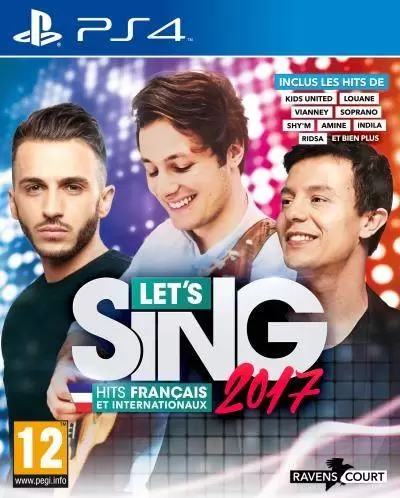 PS4 Games - Let\'s Sing 2017 Hits Français et Internationaux + 2 Micros