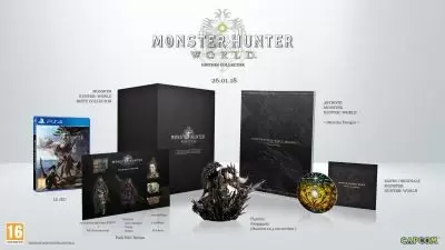 Jeux PS4 - Monster Hunter World Edition Collector