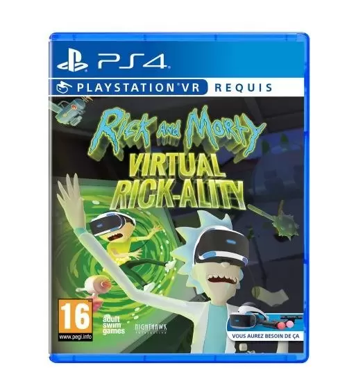 Jeux PS4 - Rick and Morty Virtual Rick-ality VR