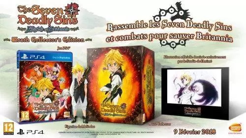 PS4 Games - The Seven Deadly Sins Knights of Britannia Edition Collector