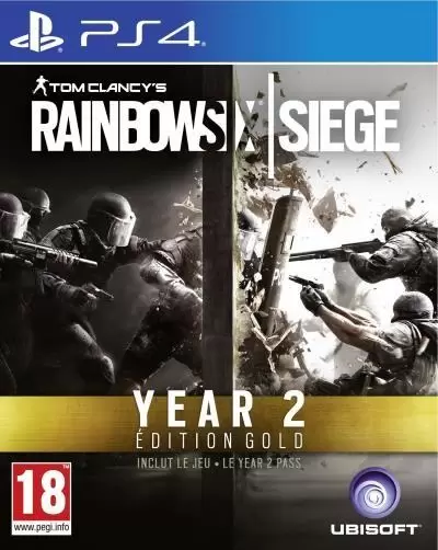 PS4 Games - Tom Clancys Rainbow Six Siege: Year 2 Edition Gold