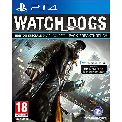 PS4 Games - Watch Dogs Edition Spéciale Fnac