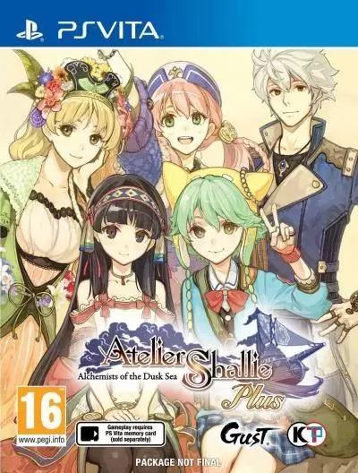 PS Vita Games - Atelier Shallie Alchemists of the Dusk Sea