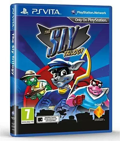 PS Vita Games - Sly Trilogy