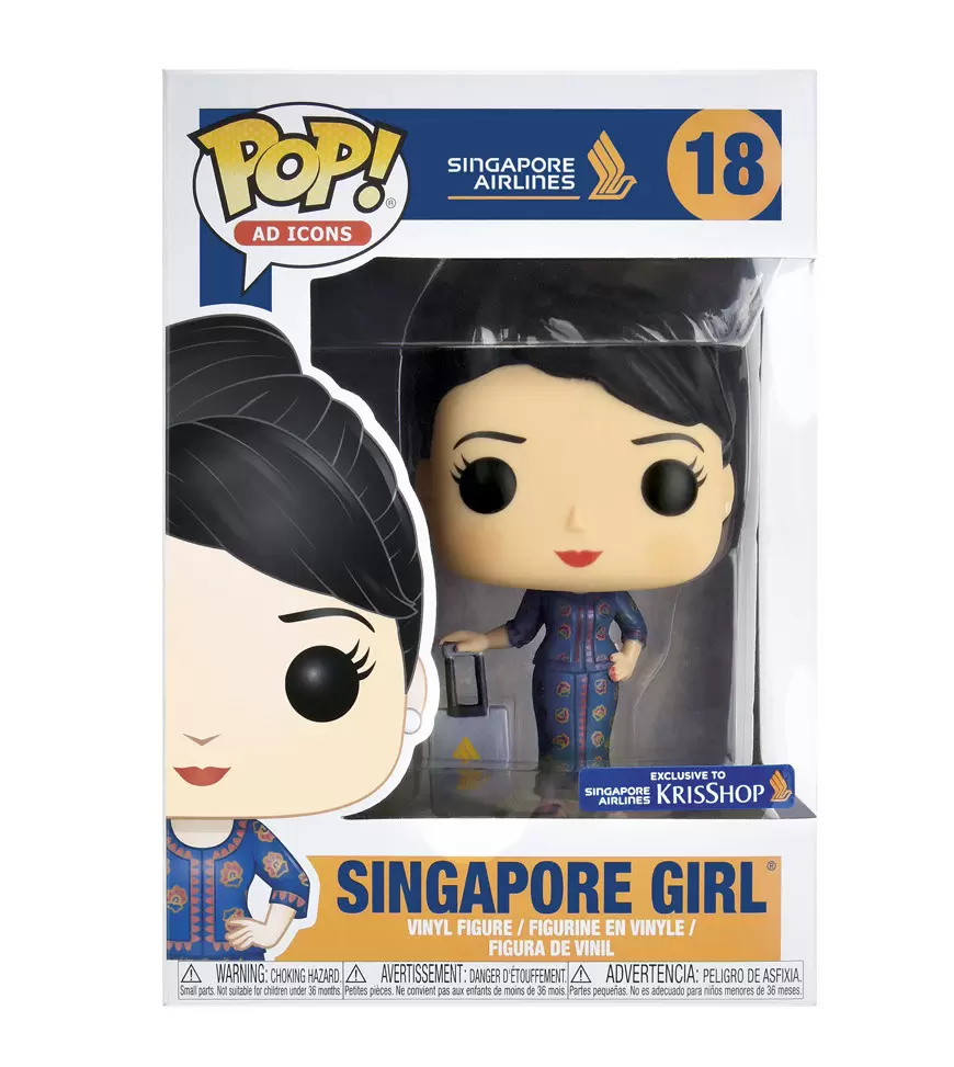 POP! Ad Icons - Singapore Girl