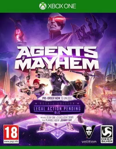 Jeux XBOX One - Agents of Mayhem