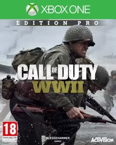 Jeux XBOX One - Call of Duty WWII Edition pro