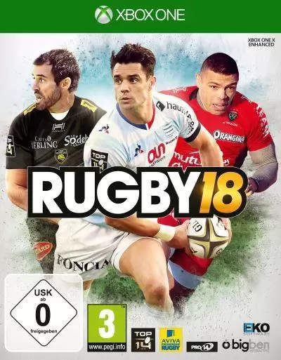 Jeux XBOX One - Rugby 18