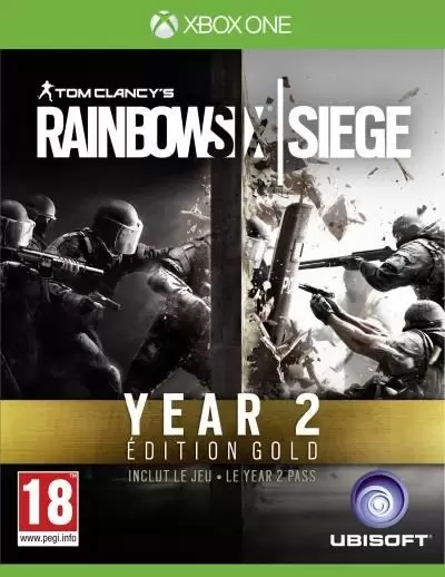 Jeux XBOX One - Tom Clancys Rainbow Six Siege: Year 2 Edition Gold
