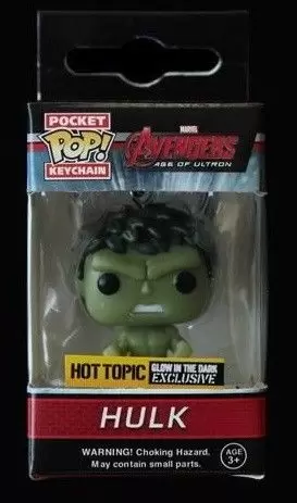 Marvel - POP! Keychain - Avengers Age of Ultron - Hulk GITD