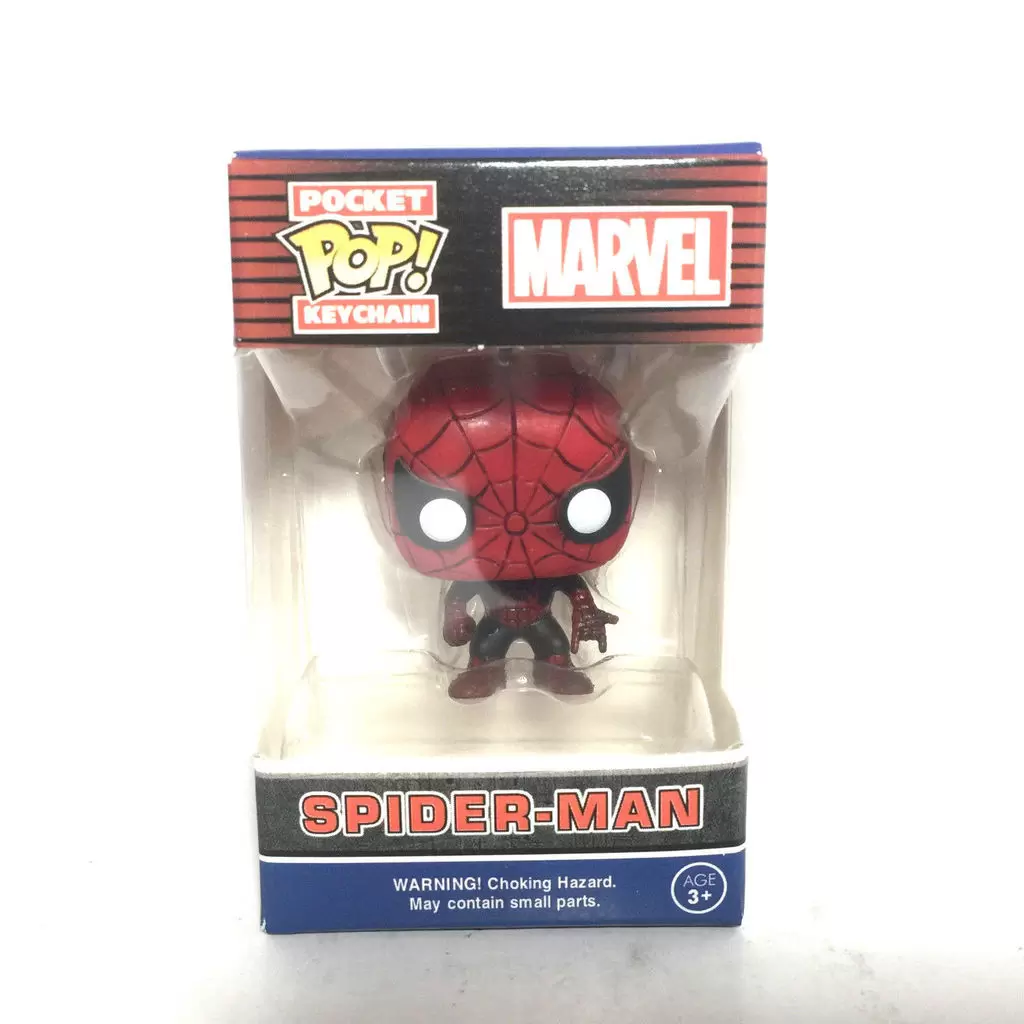 Marvel - POP! Keychain - Marvel - Spider-Man Red & Black