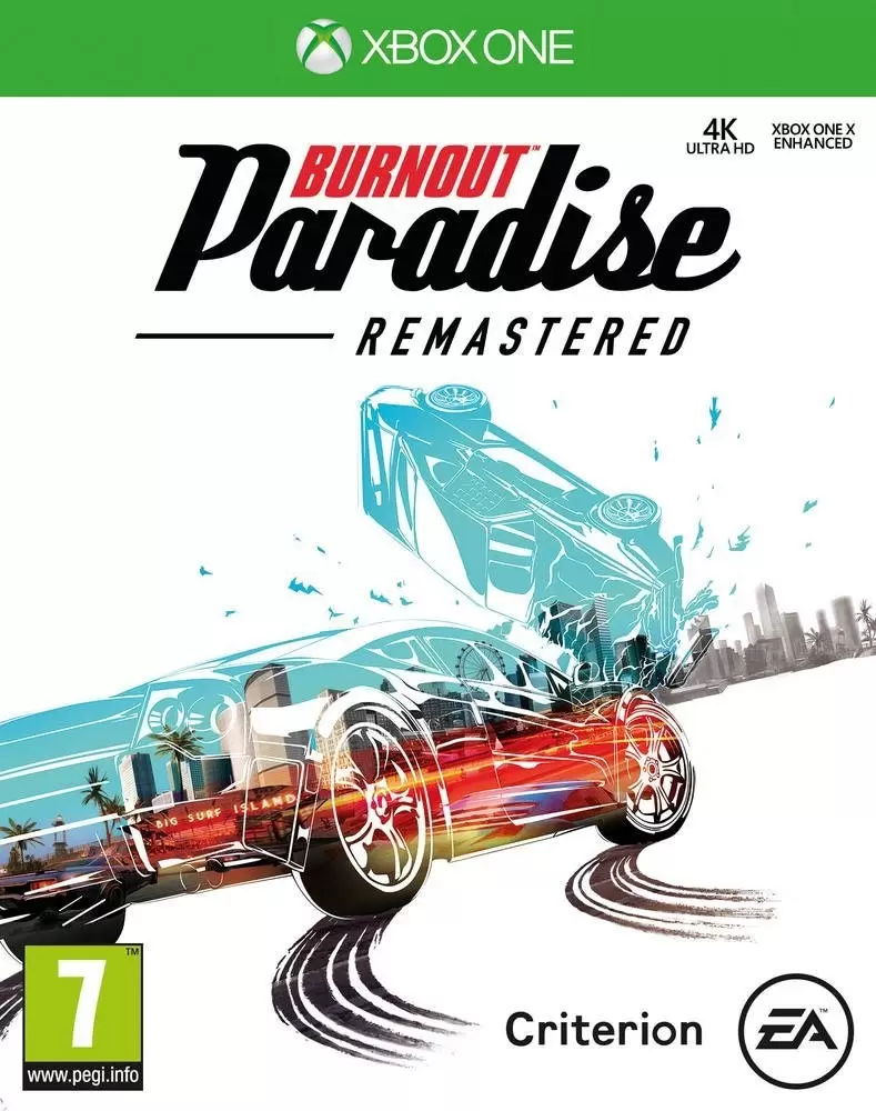 XBOX One Games - Burnout Paradise Remastered