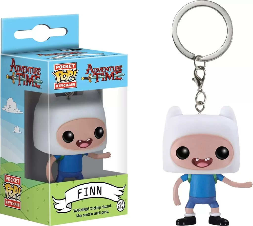 Adventure Time - POP! Keychain - Adventure Time - Finn