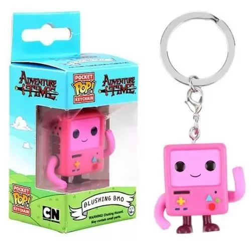 Adventure Time - POP! Keychain - Adventure Time - Blushing  BMO