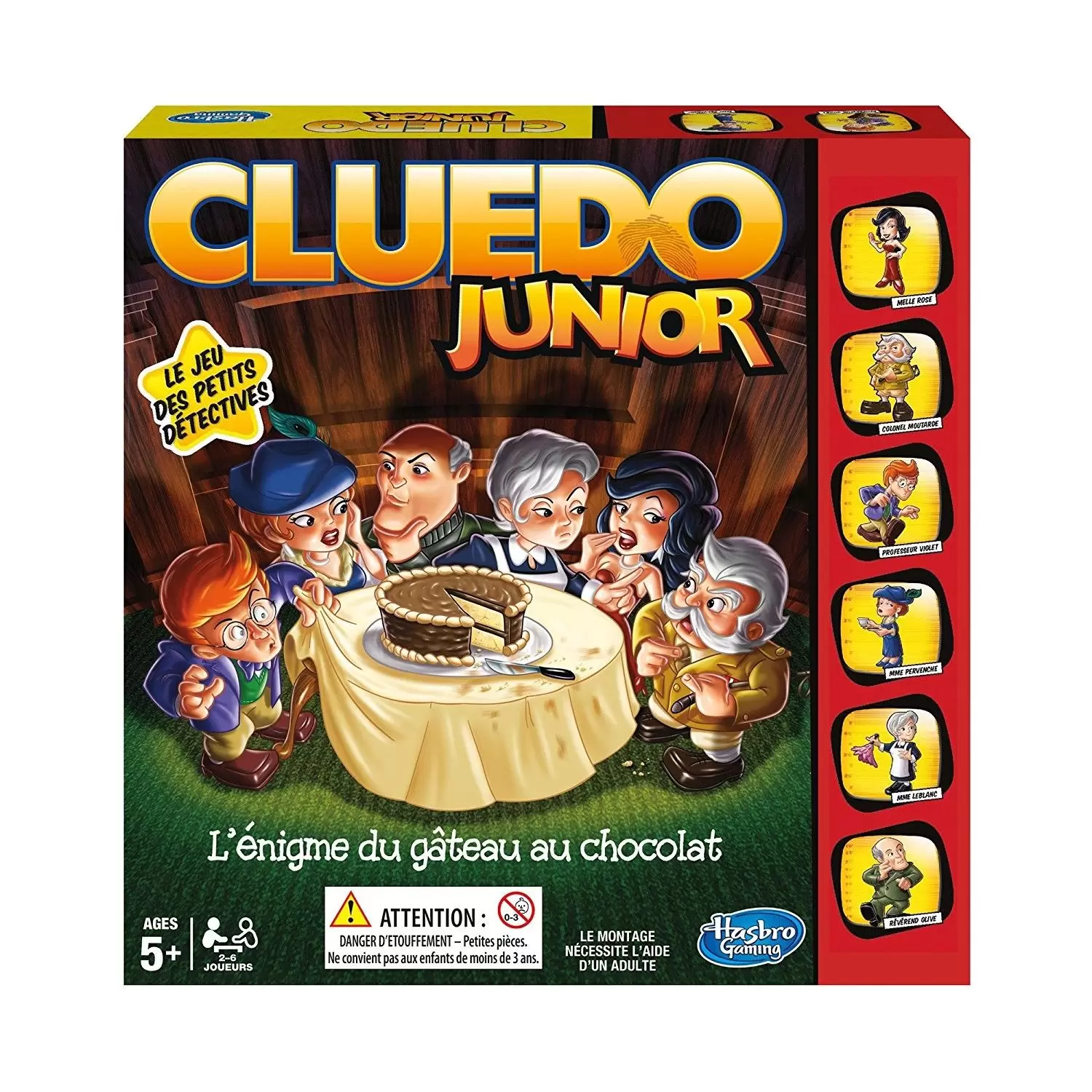 Cluedo/Clue - Cluedo Junior - L’énigme du Gâteau au Chocolat