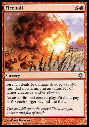 Sombracier - Boule de feu