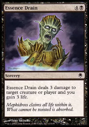 Sombracier - Drain d\'essence