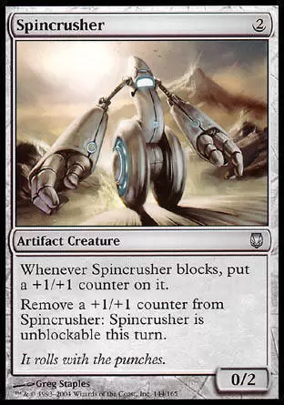 Sombracier - Écrabouilleur tourbillonneur