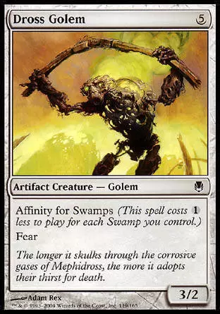 Sombracier - Golem de Mephidross