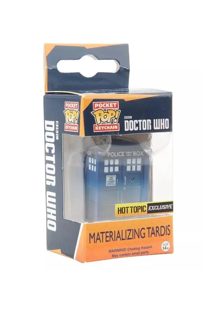 Doctor Who - POP! Keychain - Doctor Who - Materializing Tardis