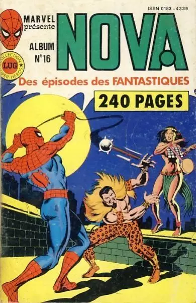 Album Nova - Album N°16 (du n°61 au n°63)