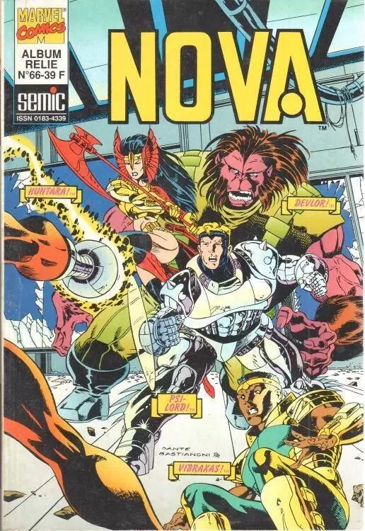 Album Nova - Album relié N°66 (du n°211 au n°213)