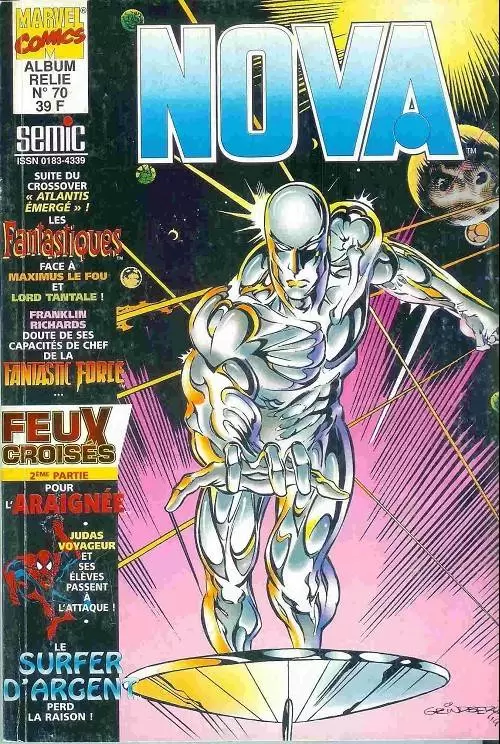 Album Nova - Album relié N°70 (du n°223 au n°225)