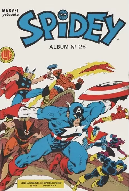 Album Spidey - Album N° 26 (du n°76 au n°78)