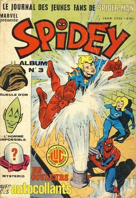 Album Spidey - Album N° 3 (du n°7 au n°9)