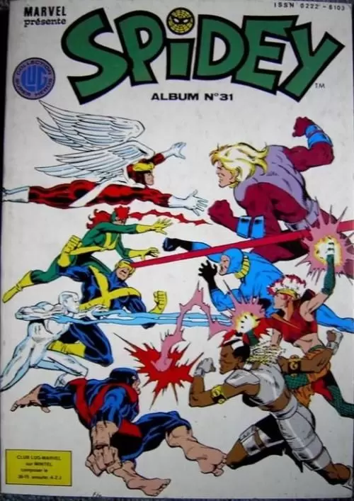 Album Spidey - Album N° 31 (du n°91 au n°93)