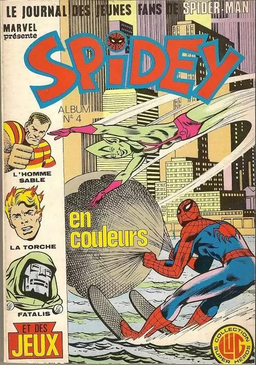 Album Spidey - Album N° 4 (du n°10 au n°12)