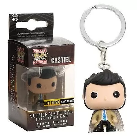 Supernatural - POP! Keychain - Supernatural - Castiel with Wings